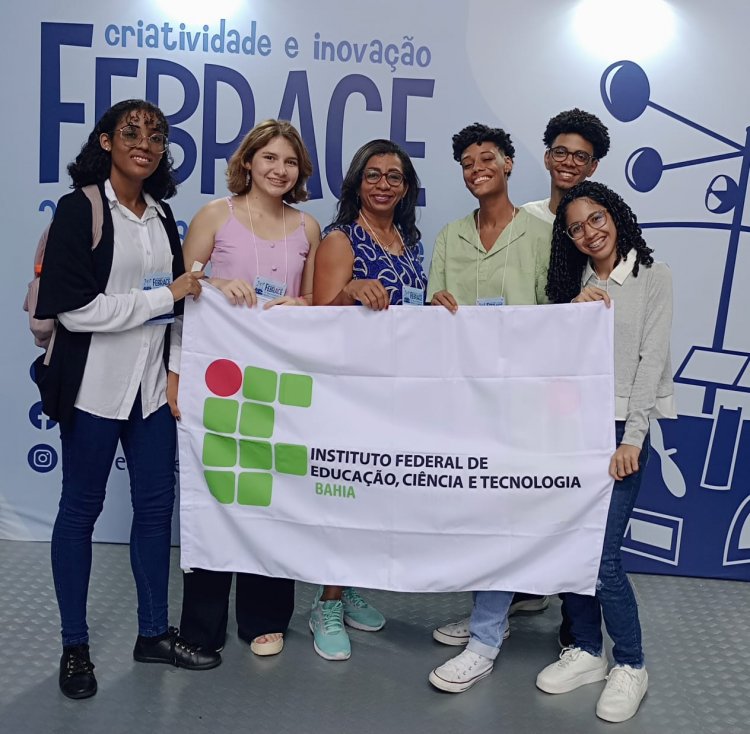 Estudantes de Camaçari conquistam 1º lugar na Febrace 2024