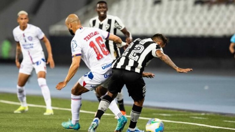 Bahia vence o Botafogo fora de casa e termina rodada na vice-liderança