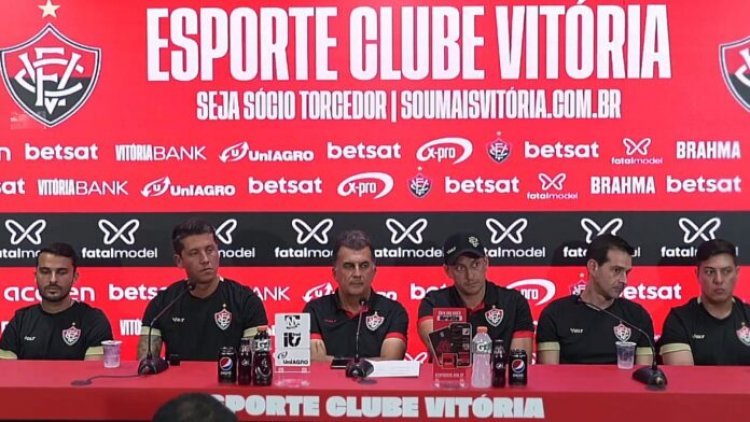 Thiago Carpini é apresentado como novo técnico do Vitória