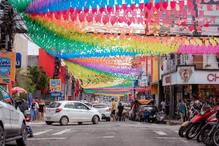 Decoração temática dá o tom das festas juninas e enfeita Camaçari