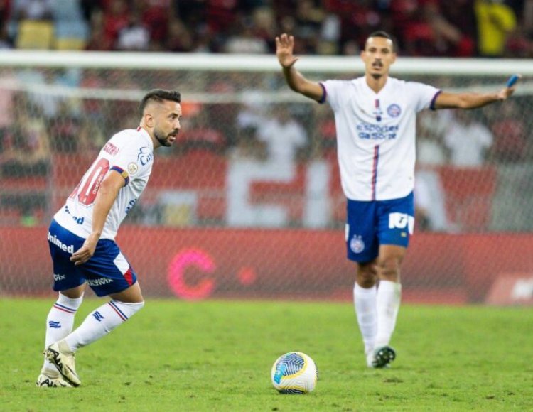 Bahia toma gol nos acréscimos e perde para o Flamengo no Maracanã