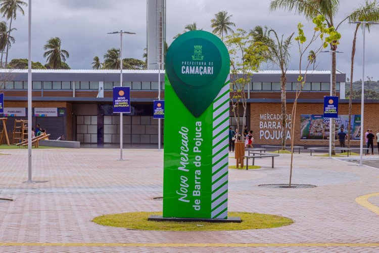 Novo Mercado Municipal de Barra do Pojuca é entregue totalmente requalificado