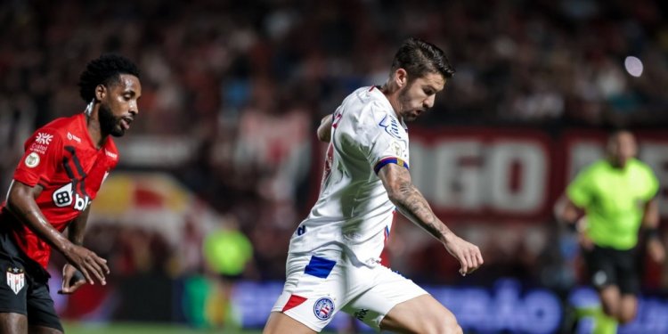 Bahia empata de 1x1 com o Atlético-GO no jogo desta quarta-feira