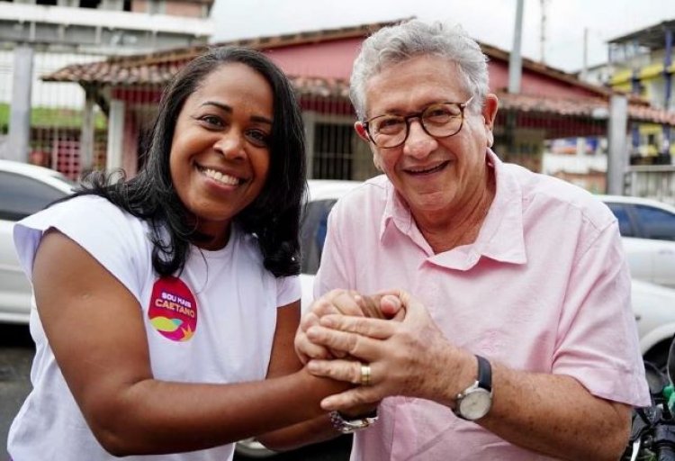 Caetano anuncia Déa Santos como sua vice para a eleição em Camaçari