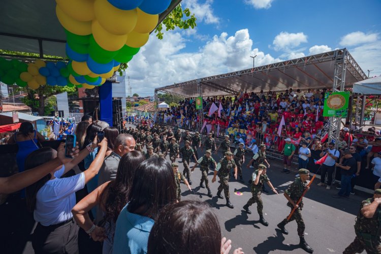 Desfile cívico celebra tradições e reúne autoridades em Vila de Abrantes