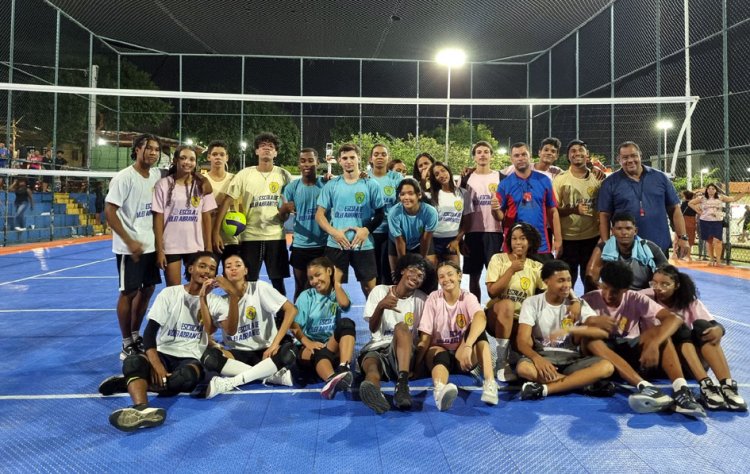 1º Torneio interno da Escola de Vôlei Abrantes foi um sucesso