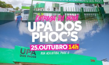 Nova UPA nos Phocs será inaugurada nesta sexta (25)