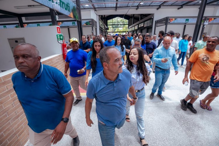 Com grande emoção, prefeito Elinaldo entrega novo Mercado Municipal de Monte Gordo