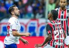 Bahia perde para o São Paulo na Arena Fonte Nova