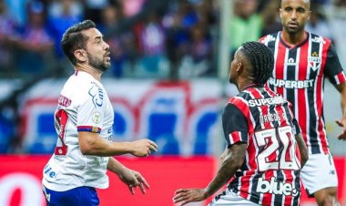 Bahia perde para o São Paulo na Arena Fonte Nova