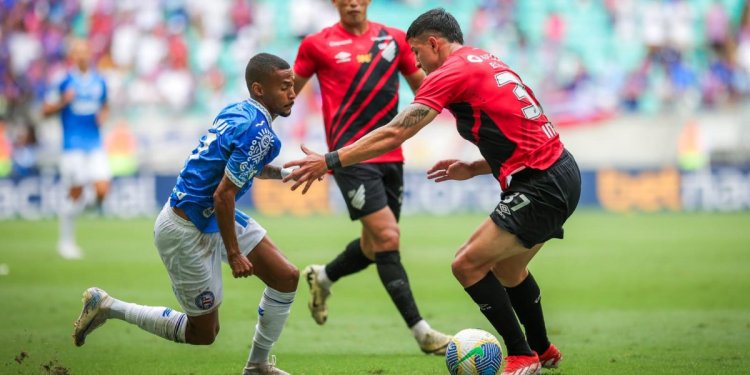 Bahia pressiona Athletico, mas sai da Fonte Nova com empate