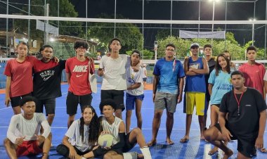 Desafio 3x3 de Vôlei da Praça da Matriz foi um sucesso