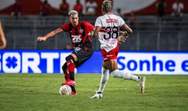Vitória empata com o CRB em jogo movimentado na Copa do Nordeste