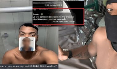 "Hitler da Bahia": soldado do exército liderava jovens em estupro virtual e 'mutilação recreativa'