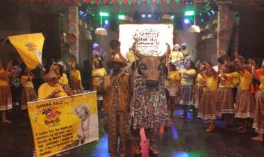 Boi Bonito de Abrantes se apresenta nesta sexta (20) na Pracinha da Vila